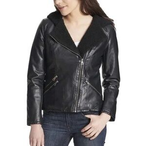 Levi’s Sherpa Lined Faux Leather Jacket